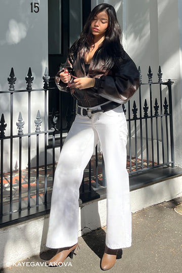Abrand 00 Wide Jean White RCY White RCY