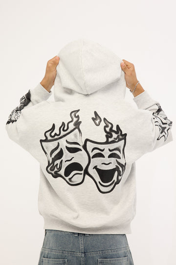 Xlarge Peace Gorilla Fit Zip Thru Snow Marle