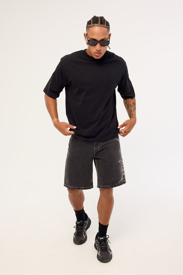 Worship Skitz Carpenter Jean Short Used Black