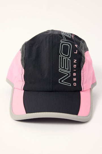 Neovision Verta 5 Panel Cap Black/Light Pink