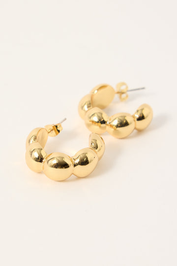 Perfect Stranger Naiya Hoop Earring 18K Gold Plated