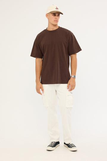 Common Need Vinyl Cargo Pant Off White