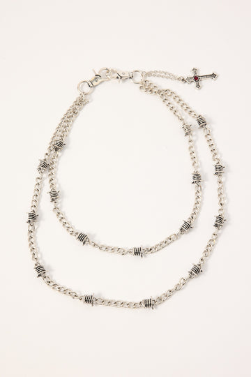 Neovision Devotion Wallet Chain Silver
