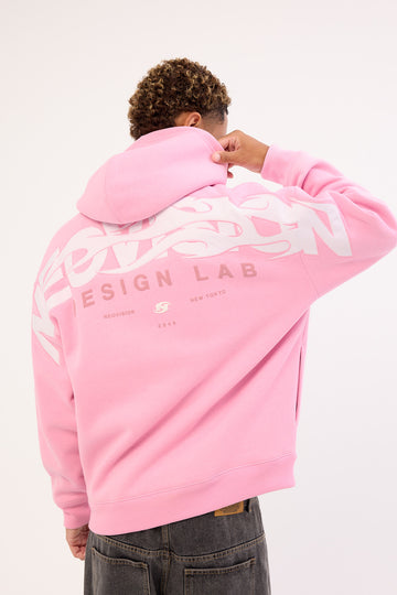 Neovision Cinder Street Hoodie Pink
