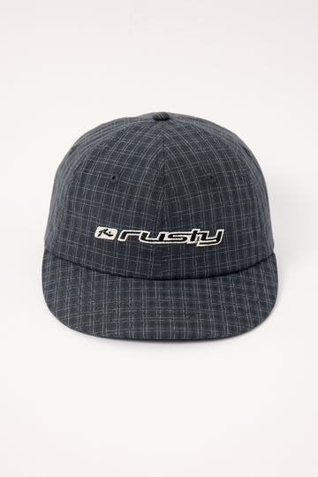 Rusty Defender Cap Black Check