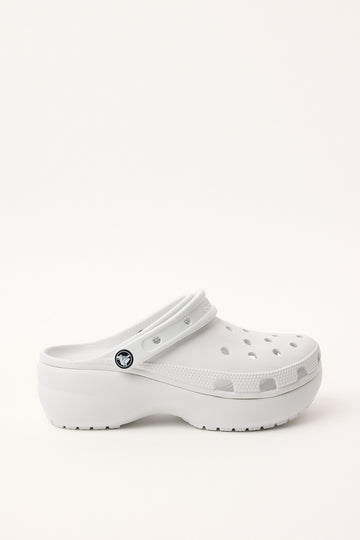 Crocs Womens Classic Platform Clog Moonlight