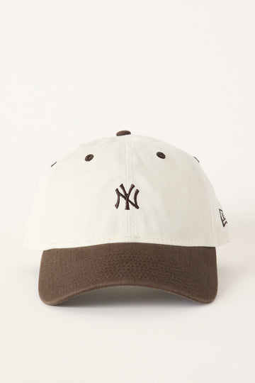 New Era 920 New York Yankees Cap Chalk/Walnut