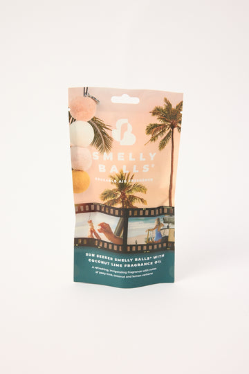 Smelly Balls Sun Seeker Air Freshener Set Coconut Lime