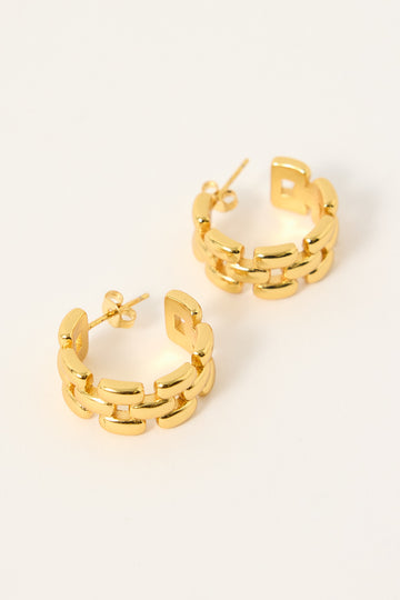 Perfect Stranger Levi Earrings Gold