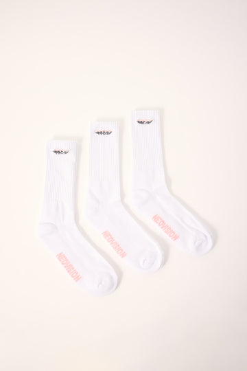 Neovision Ignition Sock 3 Pack White