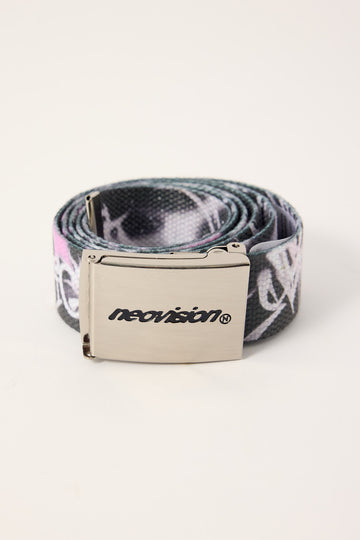 Neovision Scrawl Reversible Web Belt Off Black