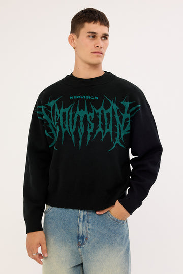 Neovision Dire Knit Sweater Black