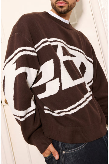 Neovision Dominion Knit Sweater Coffee Brown