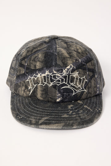 Rusty Outrider Dirtbag 6 Panel Cap Grey Camo