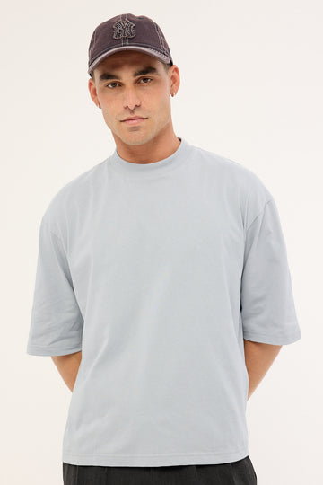 Open Archive Organic Cropped Street Tee Grey