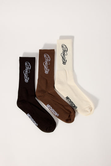 Neovision Scripture Sock 3 Pack Multi