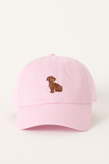 47 Brand Icons Pets '47 Clean Up Baserunner Dachshund Cap Pink