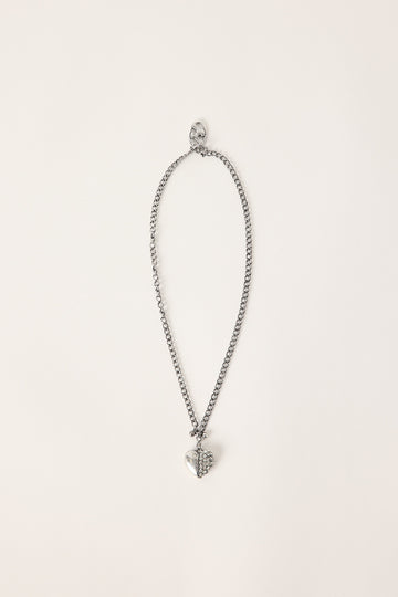 Neovision Heartwired Chain Necklace Silver