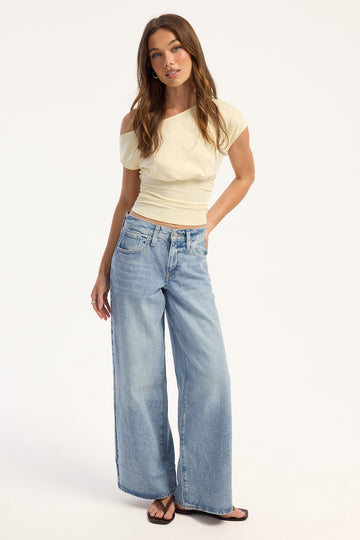 Levi's Middy Wide Leg Jean Pen and Paper