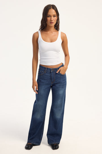 Levi's Middy Loose Boot Jean Good Fortunes
