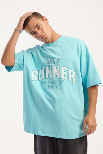 Front Runner Runner Sports Dept Tee Ice Blue