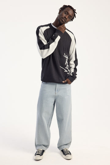Worship This Is It Big Dawg Baggy Jean Finish Blue
