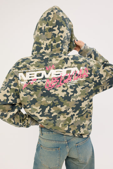 Neovision Vanish Camo Relaxed Hoodie Camo