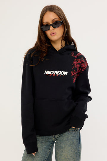 Neovision Ryuko Relaxed Hoodie Black