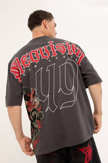Neovision Kyou Street Super Heavy Tee Asphalt