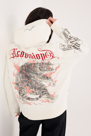 Neovision Savage Relaxed Hoodie Off White