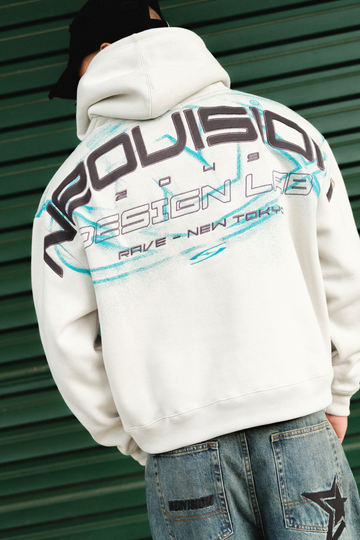 Neovision Distortion Urban Hoodie Ice Grey
