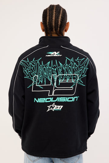 Neovision Fumes Elastic Quarter Zip Crew Black