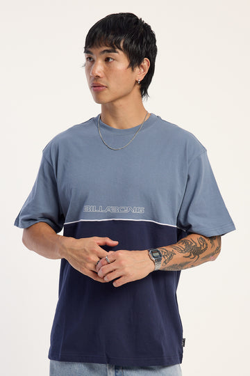 Billabong Spec Legacy Tee Cloud Blue