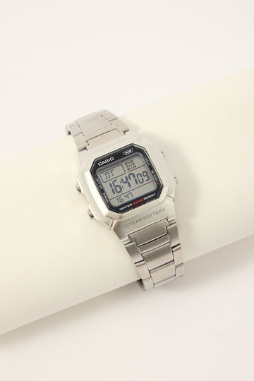 Casio W800HD-1A Digital Watch Silver/Black