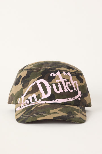 Von Dutch Von Dutch Patrol Cap Camo/Pink