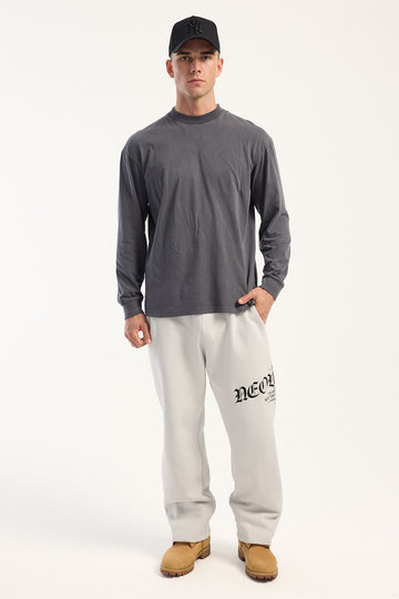 Neovision Rosebud Baggy Sweatpant Grey Fog