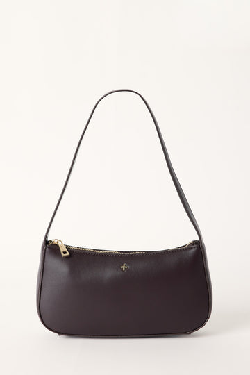 Peta + Jain Peltz Shoulder Bag Choc PU