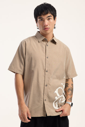 Rusty Spray N Pray Check Shirt Pinecone Brown