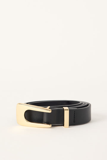 Perfect Stranger Clementine Buckle Belt Black