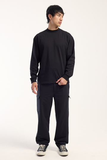 Thrills Outcast Slacker Elastic Pant Black