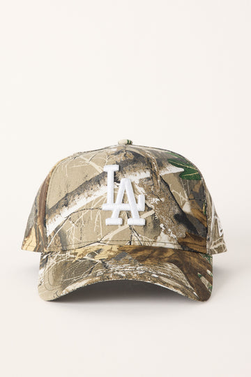 New Era 9Forty A-Frame Los Angeles Dodgers Cap Realtree Edge