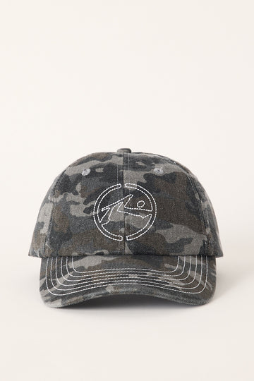Rusty COMMANDO CAMO DAD CAP GREY CAMO 1