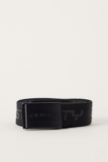 Rusty FLIP DADDY ELASTIC WEBBING BELT Black