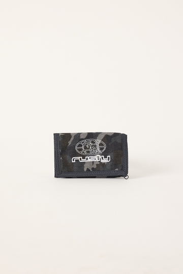 Rusty RAMBO TRI-FOLD WALLET GREY CAMO 1