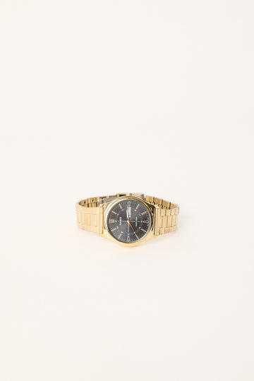 Casio MTPV006G-1C Analogue Watch Gold/Black