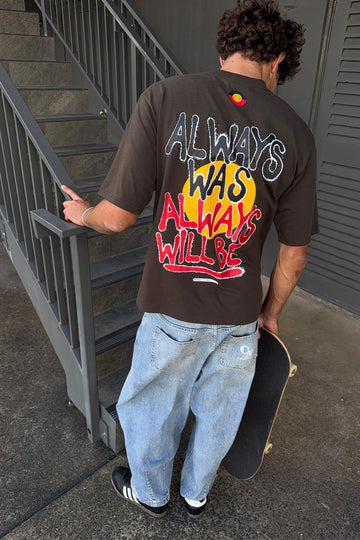 Clothing The Gaps Resistance Heavyweight Tee Brown