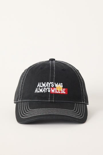 Clothing The Gaps Always Was Always Will Be Cap Washed Black