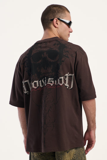 Neovision Vendetta Street Super Heavy Tee Coffee Brown