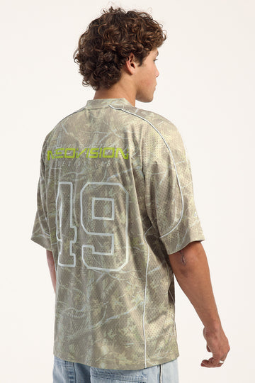 Neovision Barricade V Neck Jersey Camo