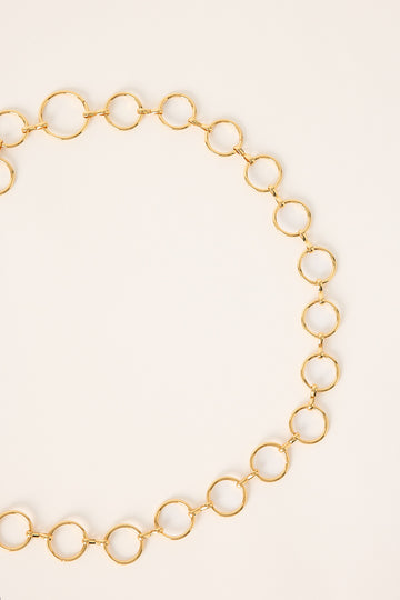 Perfect Stranger Solea Chain Belt Gold